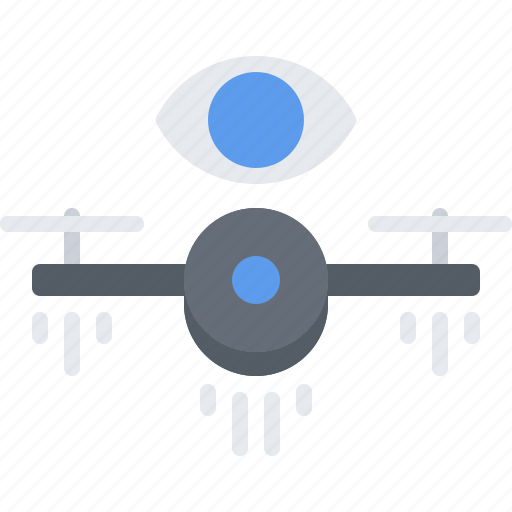 Camera, copter, drone, eye, monitoring, quadrocopter, technology icon - Download on Iconfinder