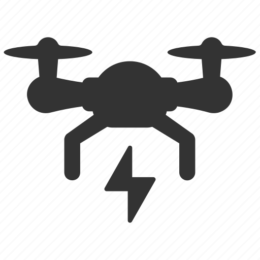 Bolt, flash, lightning, power, energy, copter, drone icon - Download on Iconfinder