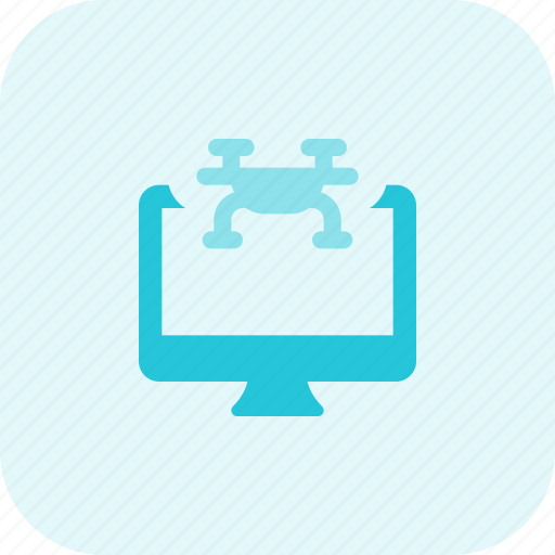 Desktop, drone, technology, monitor icon - Download on Iconfinder