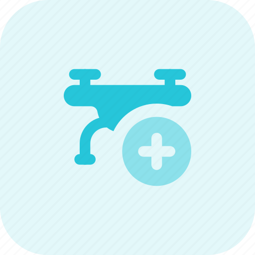 Drone, add, technology, plus icon - Download on Iconfinder