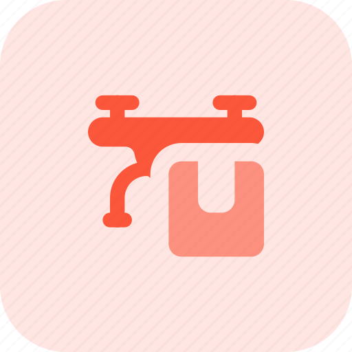 Drone, box, package, technology icon - Download on Iconfinder