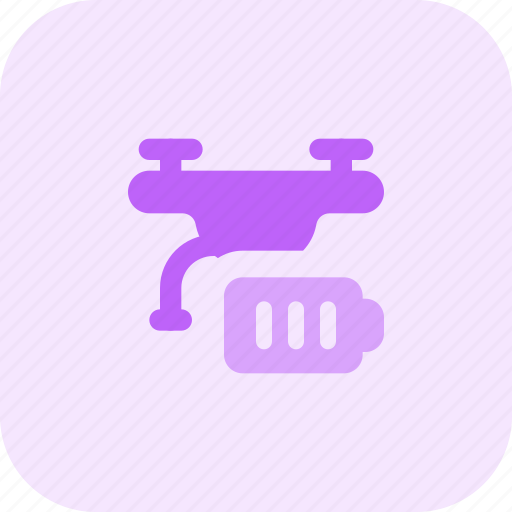 Drone, full, technology, battery icon - Download on Iconfinder