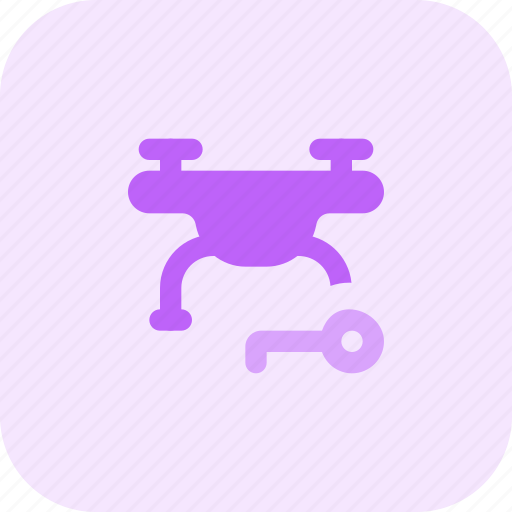 Drone, key, technology, security icon - Download on Iconfinder