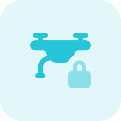 Drone, lock, technology, secure icon - Download on Iconfinder