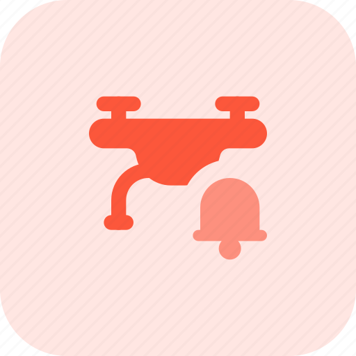 Drone, notification, technology, bell icon - Download on Iconfinder