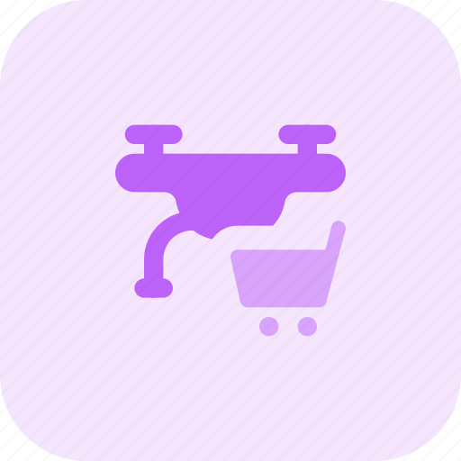 Drone, shop, technology, cart icon - Download on Iconfinder