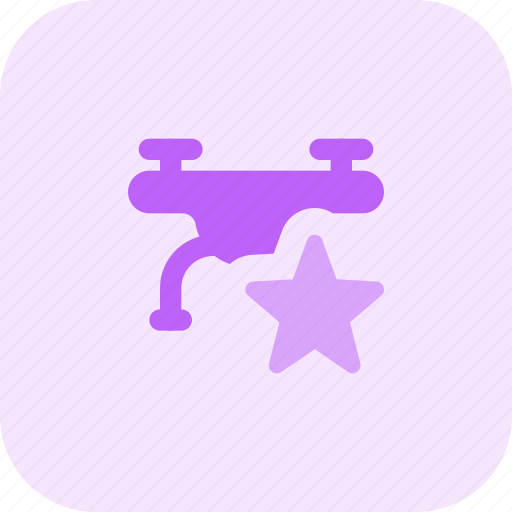 Drone, star, technology, favorite icon - Download on Iconfinder