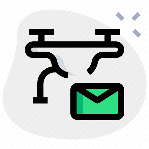 Drone, message, technology, email icon - Download on Iconfinder