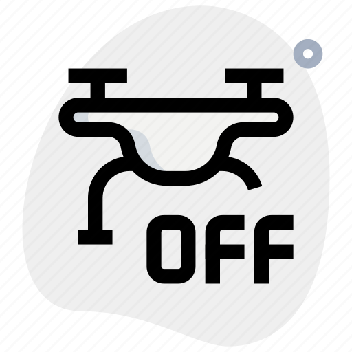 Drone, off, mode, technology icon - Download on Iconfinder