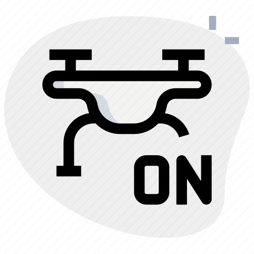 Drone, on, mode, technology icon - Download on Iconfinder