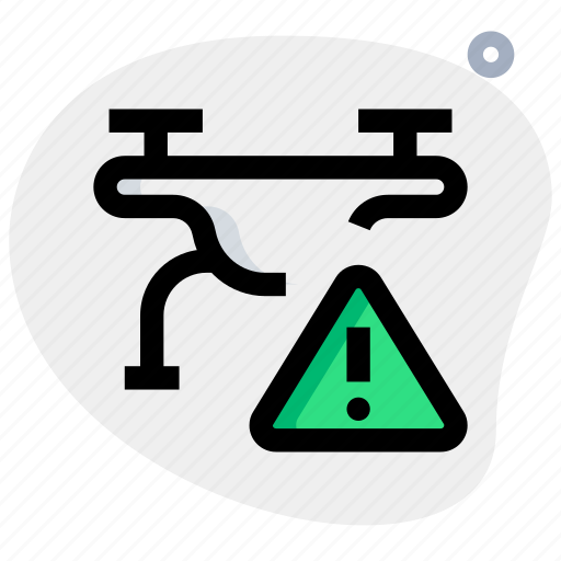 Drone, warning, technology, alert icon - Download on Iconfinder
