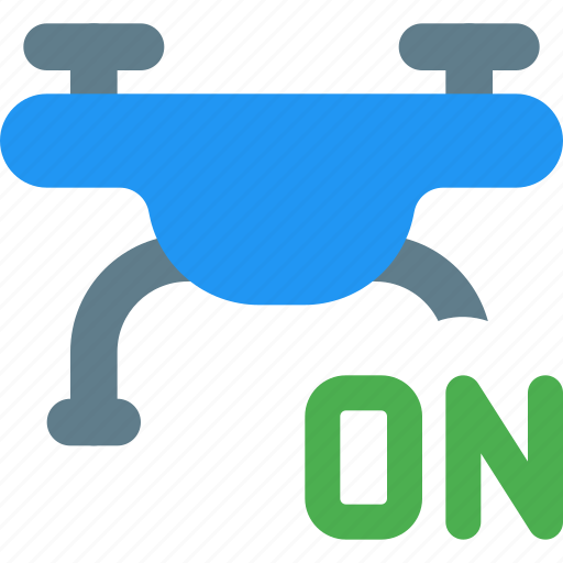 Drone, on, mode, technology icon - Download on Iconfinder