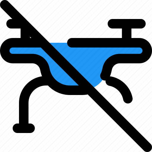 Drone, banned, technology, device icon - Download on Iconfinder