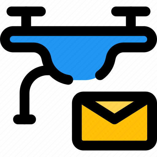 Drone, message, technology, mail icon - Download on Iconfinder