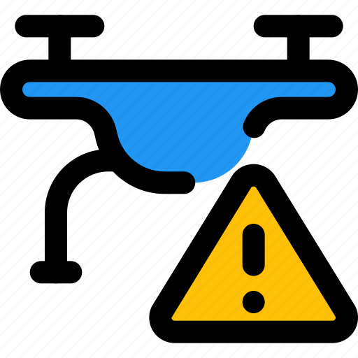 Drone, warning, technology, device icon - Download on Iconfinder
