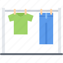 drying, t, shirt, pants, clothing, dry, cleaning, laundry, wash