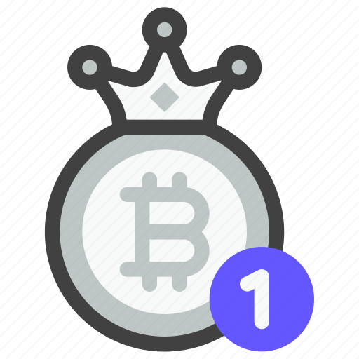 Cryptocurrency, digital currency, bitcoin, blockchain, money, crown, coin icon - Download on Iconfinder