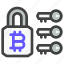 cryptocurrency, digital currency, bitcoin, blockchain, money, security, lock, password, protection 