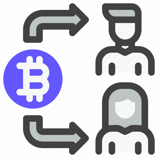 Cryptocurrency, digital currency, bitcoin, blockchain, money, spending, double icon - Download on Iconfinder