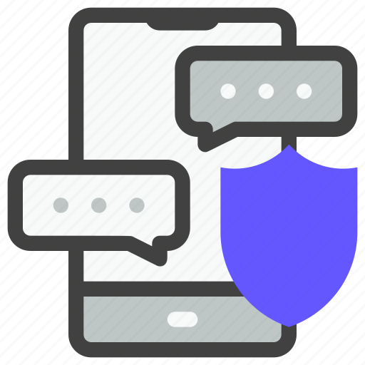 Data security, protection, technology, network, privacy, chat, mobile icon - Download on Iconfinder
