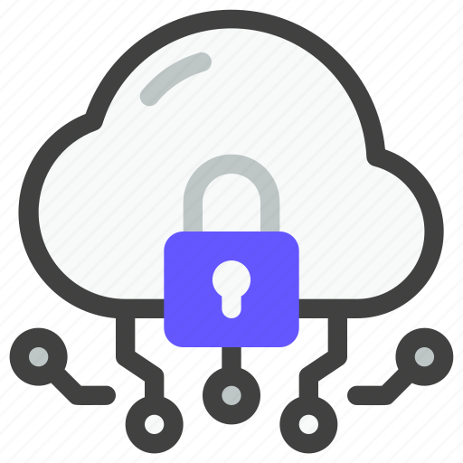 Data security, protection, technology, network, privacy, cloud security, lock icon - Download on Iconfinder