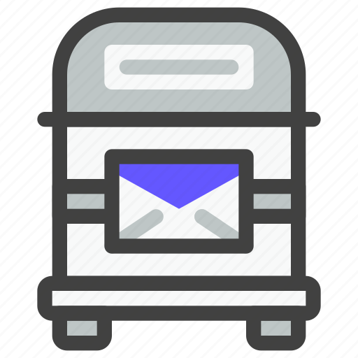 Delivery, shipping, logistics, package, mailbox, letter, letterbox icon - Download on Iconfinder