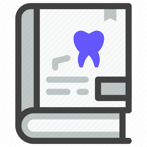 Dental, dentistry, dentist, medical, tooth, book, patient data icon - Download on Iconfinder