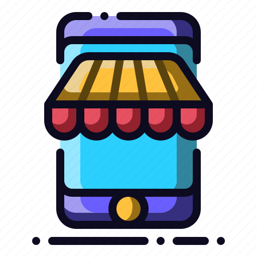 Ecommerce, mobile, online, shopping, store icon - Download on Iconfinder