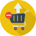 basket, delete, from cart, illustration, order, remove, remove from cart