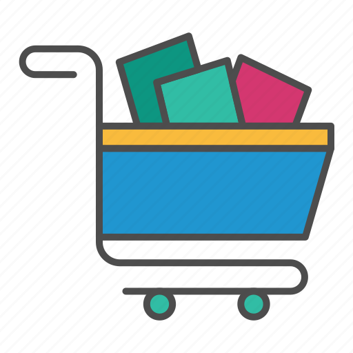 Basket, check-out, full, purchase, shopping cart icon - Download on Iconfinder