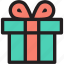 birthday gift, bonus, gift, gift box, present, ribbon 