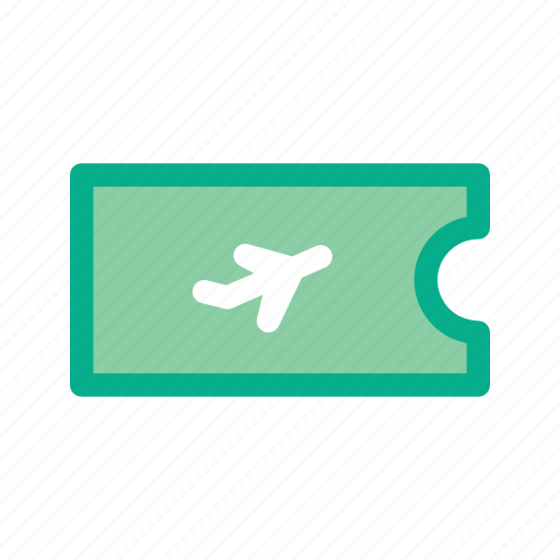 Airplane, flight, plane, ticket, tourism, travel, trip icon - Download on Iconfinder
