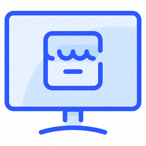 Computer, market, online, shop, store icon - Download on Iconfinder