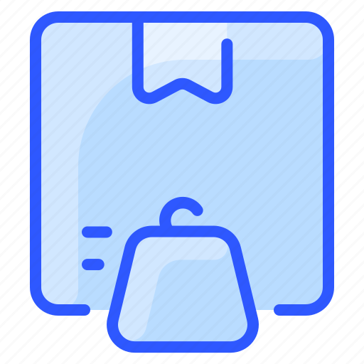 Box, delivery, package, scale, shipping, weight icon - Download on Iconfinder