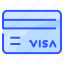 card, credit, debit, ecommerce, payment, visa 