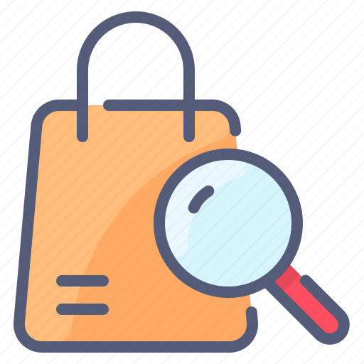 Bag, online, product, search, shopping icon - Download on Iconfinder