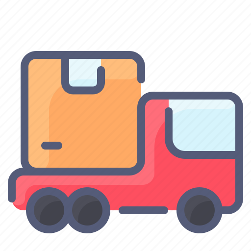 Box, delivery, service, shipping, transport, truck icon - Download on Iconfinder