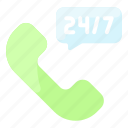24/7, call, customer, service, support