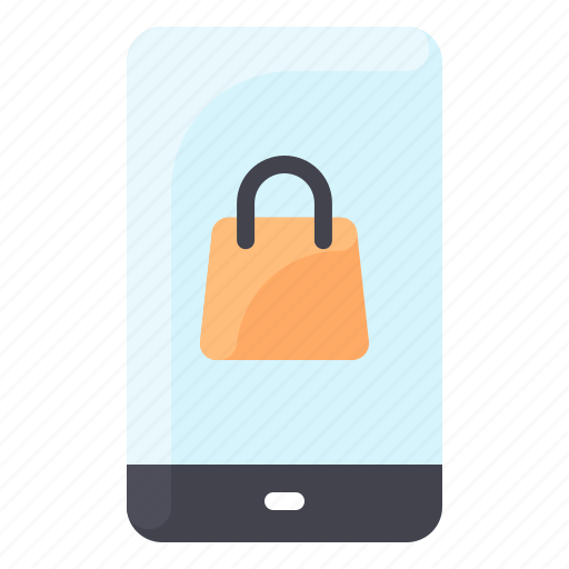 Bag, ecommerce, online, shopping, smartphone icon - Download on Iconfinder
