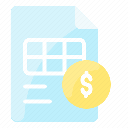 Bill, ecommerce, file, invoice, payment, receipt icon - Download on Iconfinder