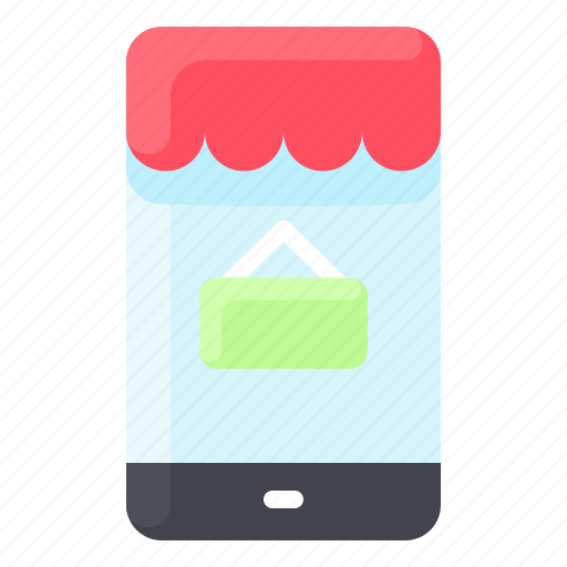 Mobile, online, shop, smartphone, store icon - Download on Iconfinder