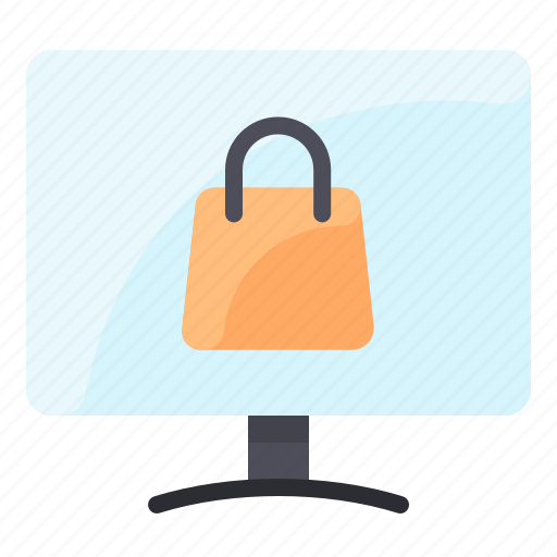 Bag, buy, monitor, online, shopping icon - Download on Iconfinder
