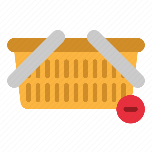 Basket, cart, commercial, off, shopping icon - Download on Iconfinder