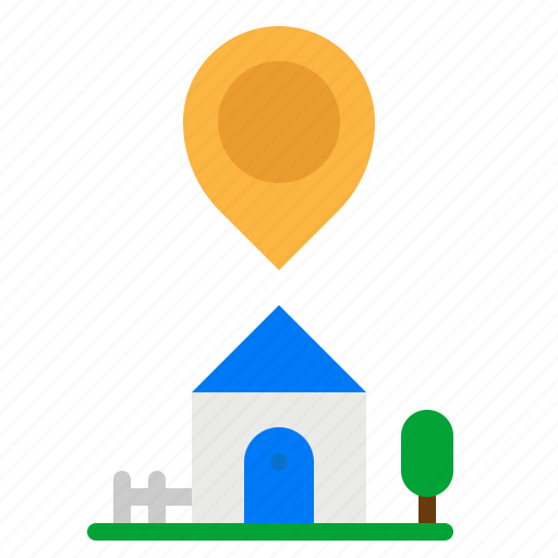 Home, location, map, pin, placeholder icon - Download on Iconfinder