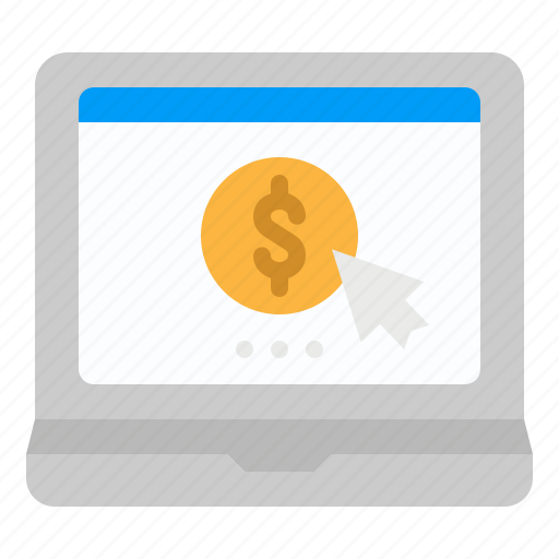 Click, dollar, pay, per, ppc icon - Download on Iconfinder