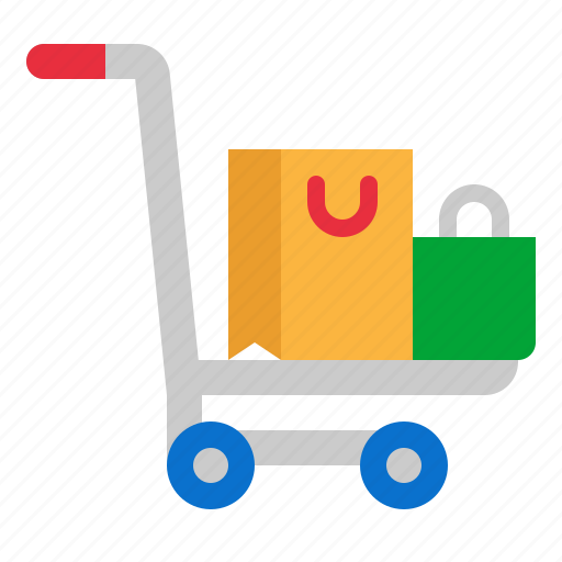 Box, cart, logistics, product, shipping icon - Download on Iconfinder