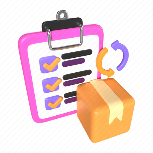 Shopping, online, store, order, packing, processing, package 3D illustration - Download on Iconfinder