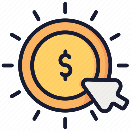 Click, money, pay, payment, per icon - Download on Iconfinder