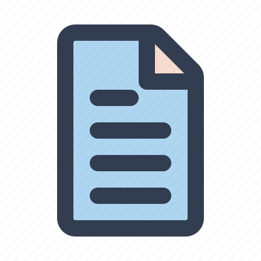 Paper, document, file, page, folder icon - Download on Iconfinder
