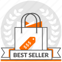 best, best sellers, concept, ecommerce, paper bag, seller, shopping bag